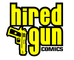 Hired Gun Comics Logo